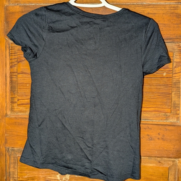 SO Black Tee with Sequin Unicorn Design - Picture 3 of 8